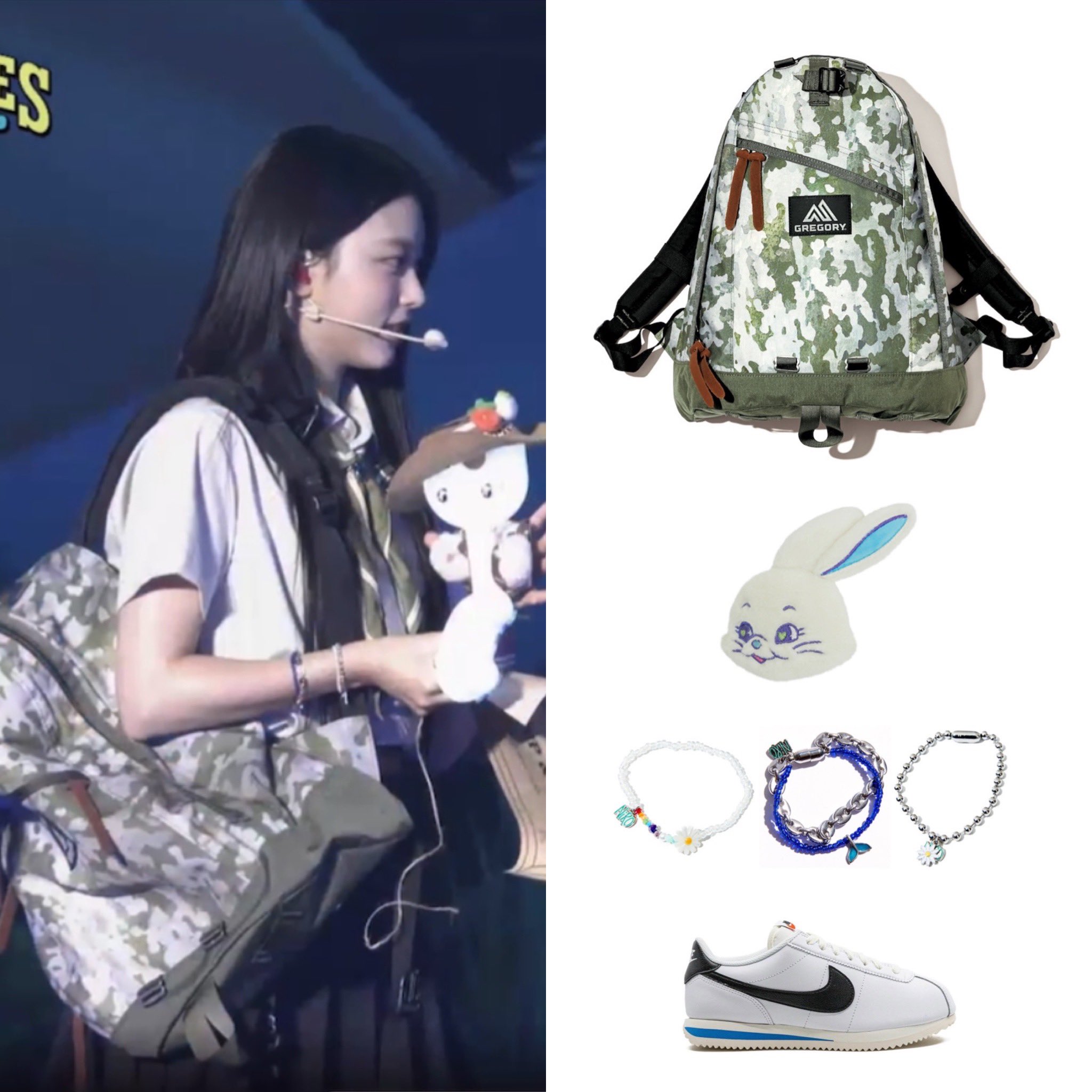 NIKEナップサックNewJeans Bunnies Camp Tokyo特典 (感動の NIKEナップサックNewJeans Bunnies Camp Tokyo特典 (感動の
