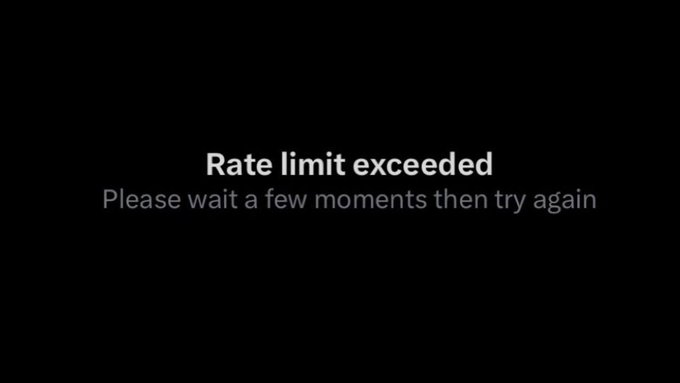 1000medicalques's tweet photo. Ah, the sweet anticipation of reaching message number 600, knowing that just beyond lies the infamous "Rate Limited Exceeded." It's like getting a high-five from Murphy's Law himself. π
#600Messages #RateLimitedExceeded #TheIronyIsReal #RateLimitExceeded https://t.co/UmLn5d33rt