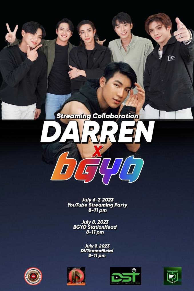 DStreamingTeam's tweet photo. MARK YOUR CALENDARS AS WE WILL HAVE A #BGYOxDarren COLLAB AGAIN COMING YOUR WAY! 🎊

YouTube Streaming Party with @bgyostreamsquad this JULY 6-7, 8PM-11PM and;

Stationhead collab
JULY 8:
📻@bgyostationhead 
⏰8PM-11PM

JULY 9:
📻: @dvteamofficial 
⏰: 8PM-11PM

See you! 💚 https://t.co/kKHJqgCzJY