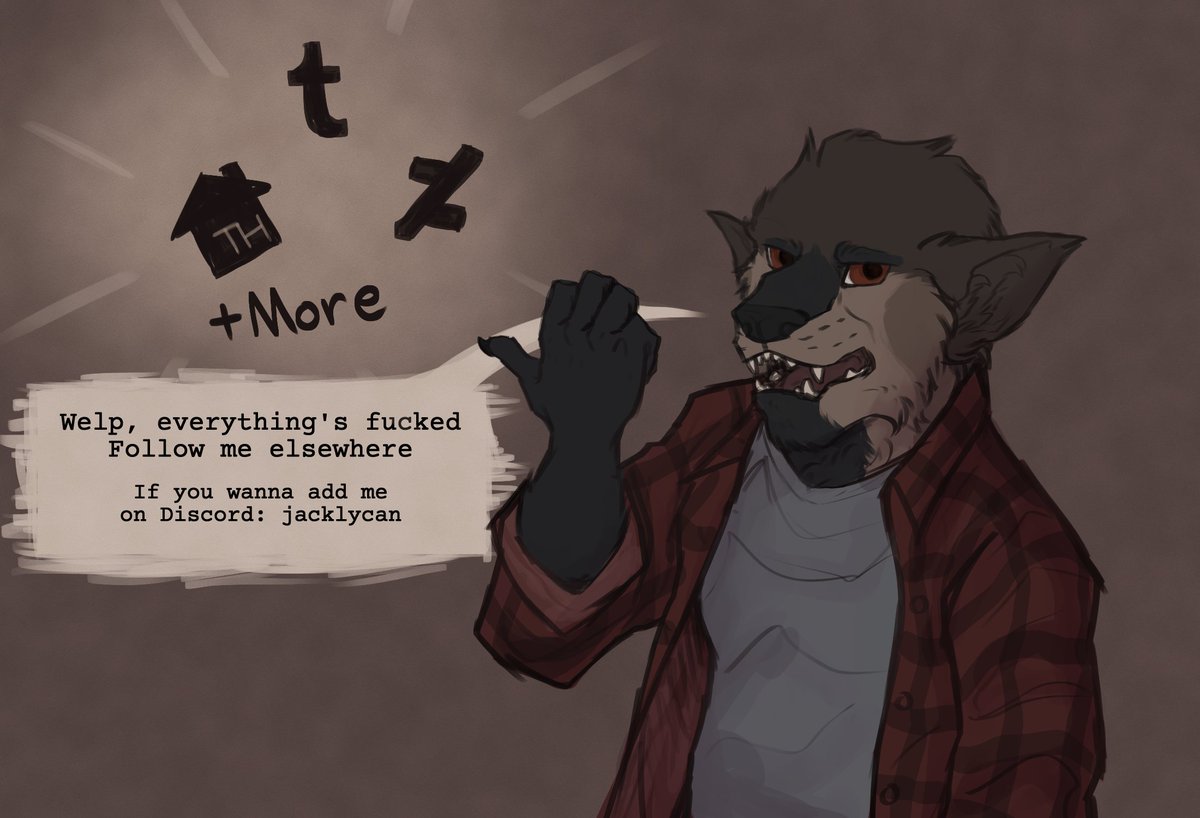 JackLycan_'s tweet photo. ah damn, here we go again
It's jacklycan on most sites. Check my carrd for every social I've got. https://t.co/Ox60x4XH5i