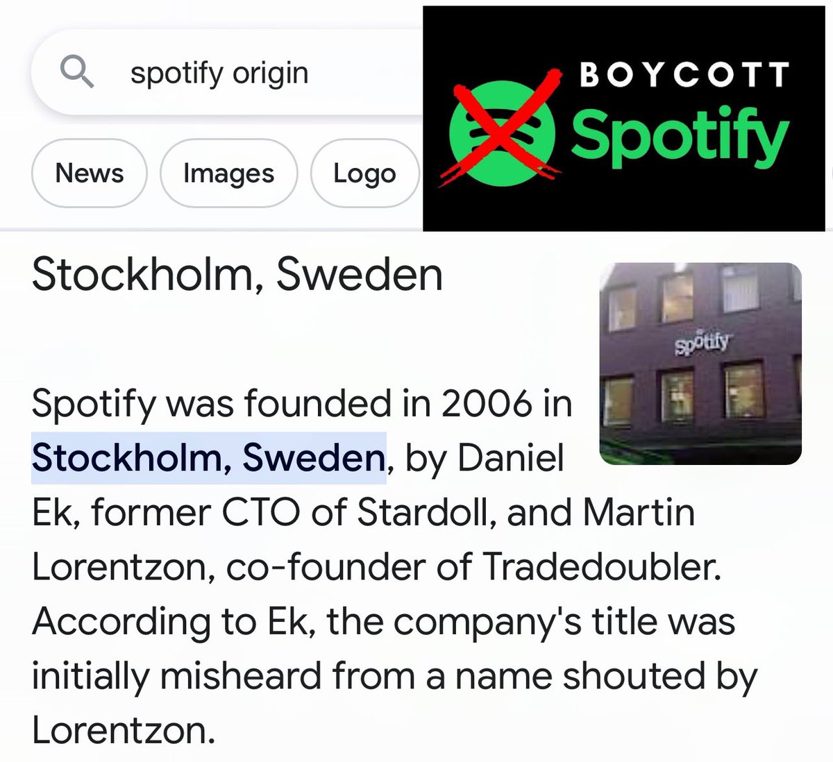 iamqaisarkhan6's tweet image. Let’s start boycotting Swedish brands in response to the #quranburning (Astghfirullah) and on the top of the list is the Spotify. Discard your Spotify plan right away and uninstall this application as soon as possible and post your screenshot as your condemnation. #boycottspotify