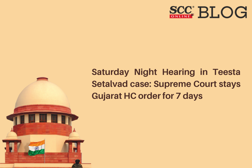 Saturday Night Hearing in Teesta Setalvad case: Supreme Court stays Gujarat HC order for 7 days
by @ThatLegalEditor
scconline.com/blog/post/2023…

#SupremeCourtofIndia #bail #crpc #SupremeCourt #surrender #TeestaSetalvad #2002GujaratRiots #GujaratHighCourt #GujaratRiots #specialhearing