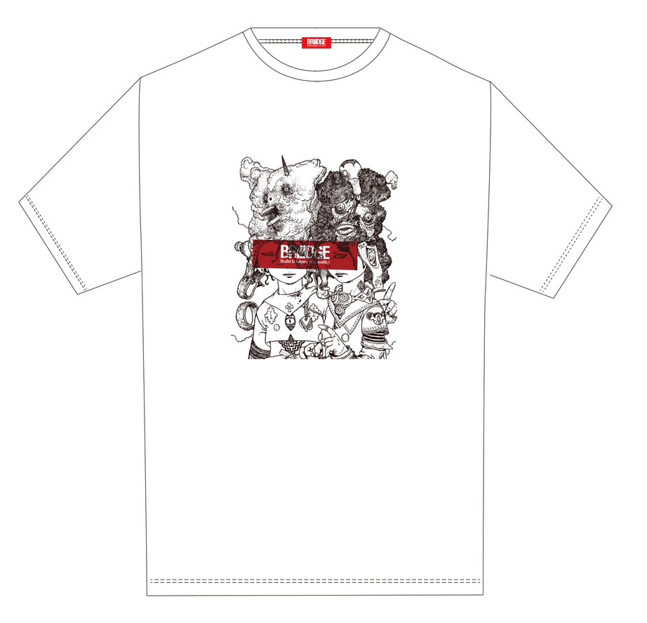 BriiidgeTokyo's tweet photo. We're selling BRiiiDGE T-shirts at the Anime EXPO 2023, at Booth No.3700, the 'Kinokuniya Bookstore'! We've got two designs! The KatsuyaTerada_Tshirt ($40) featuring artwork by Katsuya Terada, and the SAYOKO_Tshirt ($50) featuring artwork by KEIZO! Both are pretty cool, right? https://t.co/e7l3JRJH7K