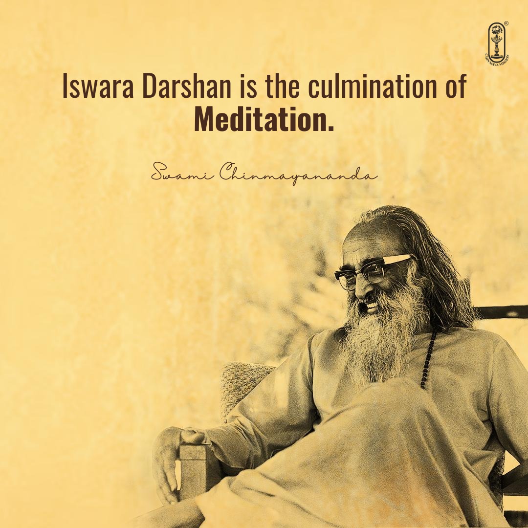 CM_Jaipur's tweet photo. @ChinmayaMission
Iswara Darshan is the culmination of meditation. #SwamiChinmayananda #VedantaForYOUth
Join the 19th Residential Vedanta Course at Sandeepany Sadhanalaya, Mumbai
👉🏽 https://t.co/NDHh4NxKuJ https://t.co/vtWaVN4KTL