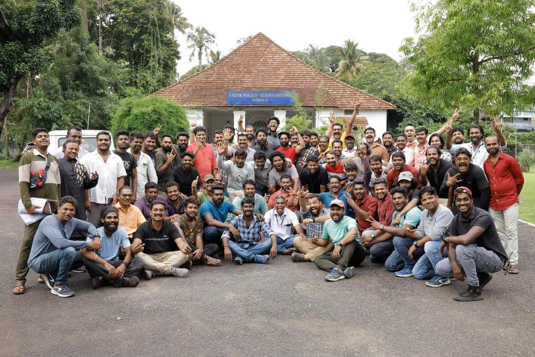 mfwaikerala's tweet photo. #Bazooka schedule break! Shoot Will restart on July 15th after BOSS coming back.

@mammukka | #Mammootty https://t.co/Mp57xlTuvd
