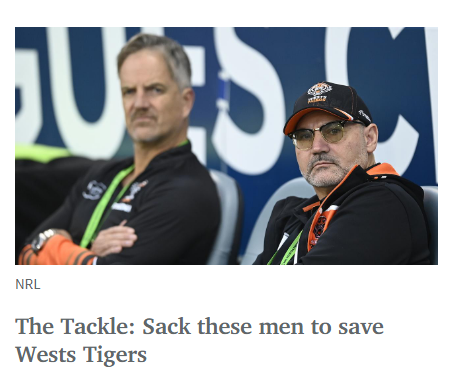 Tigerised's tweet photo. #sackPascoe #scumoftheearth #clubdestroyer https://t.co/8aPrPMXbXn