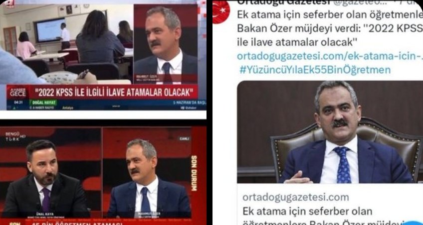 YASEMİN 🇹🇷 (@177mhdbtl) on Twitter photo 2022 KPSS puanıyla atamanın kabinede görşülülüp verilmesini talep ediyoruz.
<a href="/Yusuf__Tekin/">Yusuf Tekin</a>
<a href="/RTErdogan/">Recep Tayyip Erdoğan</a>
<a href="/dbdevletbahceli/">Devlet Bahçeli</a>
<a href="/KarakayaMevlut/">Prof. Dr. Mevlüt KARAKAYA🇹🇷</a>
<a href="/memetsimsek/">Mehmet Simsek</a>
<a href="/_cevdetyilmaz/">Cevdet Yılmaz</a>
<a href="/fahrettinaltun/">Fahrettin Altun</a>
<a href="/yilmaznazif/">Nazif Yılmaz</a>
<a href="/omurfatih/">Ömür Fatih Karakullukçu</a>
<a href="/tcbestepe/">T.C. Cumhurbaşkanlığı</a>
<a href="/iletisimyayin/">İletişim Yayınları</a>
<a href="/AhmetAYDIN_02/">Ahmet AYDIN</a> #CbMebEkAtamaSözünüTutmuyor 2022 KPSS puanıyla atamanın kabinede görşülülüp verilmesini talep ediyoruz.
<a href="/Yusuf__Tekin/">Yusuf Tekin</a>
<a href="/RTErdogan/">Recep Tayyip Erdoğan</a>
<a href="/dbdevletbahceli/">Devlet Bahçeli</a>
<a href="/KarakayaMevlut/">Prof. Dr. Mevlüt KARAKAYA🇹🇷</a>
<a href="/memetsimsek/">Mehmet Simsek</a>
<a href="/_cevdetyilmaz/">Cevdet Yılmaz</a>
<a href="/fahrettinaltun/">Fahrettin Altun</a>
<a href="/yilmaznazif/">Nazif Yılmaz</a>
<a href="/omurfatih/">Ömür Fatih Karakullukçu</a>
<a href="/tcbestepe/">T.C. Cumhurbaşkanlığı</a>
<a href="/iletisimyayin/">İletişim Yayınları</a>
<a href="/AhmetAYDIN_02/">Ahmet AYDIN</a> #CbMebEkAtamaSözünüTutmuyor