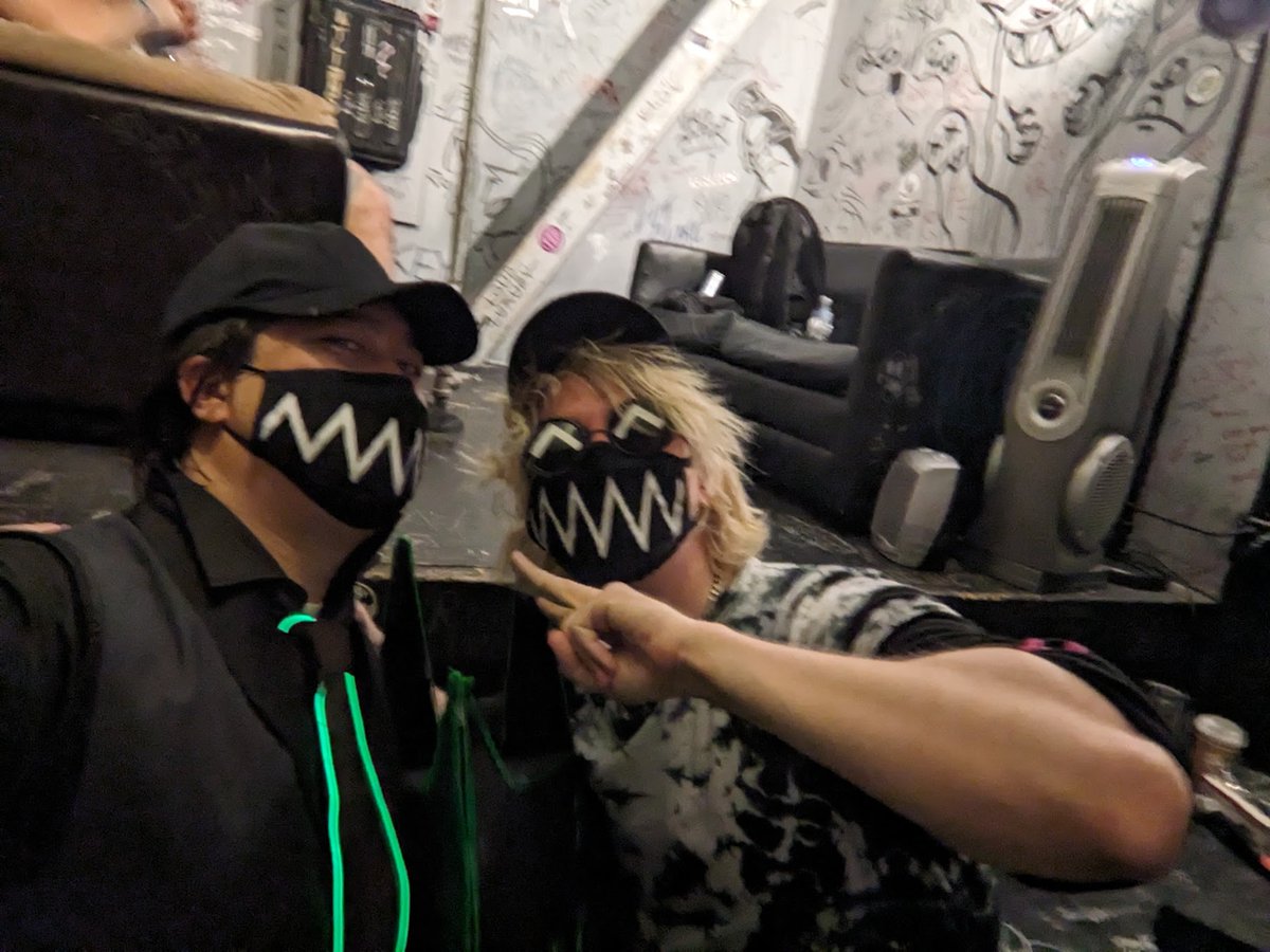 Went to @45eastpdx with host @RedCubePDX and MET WITH THE BOSS MAN HIMSELF @TOKYOMACHINE I AM JUST SWIMMING IN THE GOOD VIBES RIGHT NOW HOLY WOW. He even signed my Chompo head! THANK YOU EVERYONE WHO WAS PART OF THIS NIGHT EXPERIENCE!