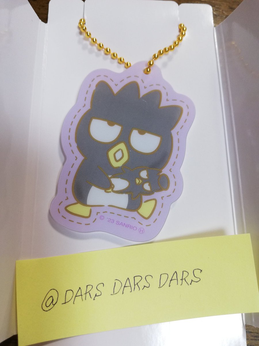 DARSDARSDARS's tweet photo. @omuusagi_sumi はじめまして
検索より失礼します。
当方、ばつ丸のアクリルキーホルダーを所持しています。
ハンギョドンのアクリルキーホルダーと交換は可能でしょうか。 https://t.co/aLWarQuixS
