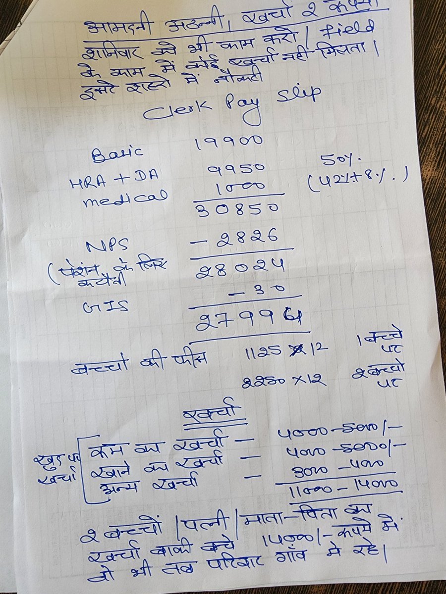 Parveenkhatak3's tweet photo. #5julyharyanaclerkonstrike 
ये हाल एक क्लर्क का देखो इसलिए कह रहा क्लर्क सुनो मुख्यमंत्री जी haryanaclerk35400 #5julyharyanaclerkonstrike @cmohry @Dchautala @HRSofficersAsso @BhupinderShooda https://t.co/tNMCxkz6QS