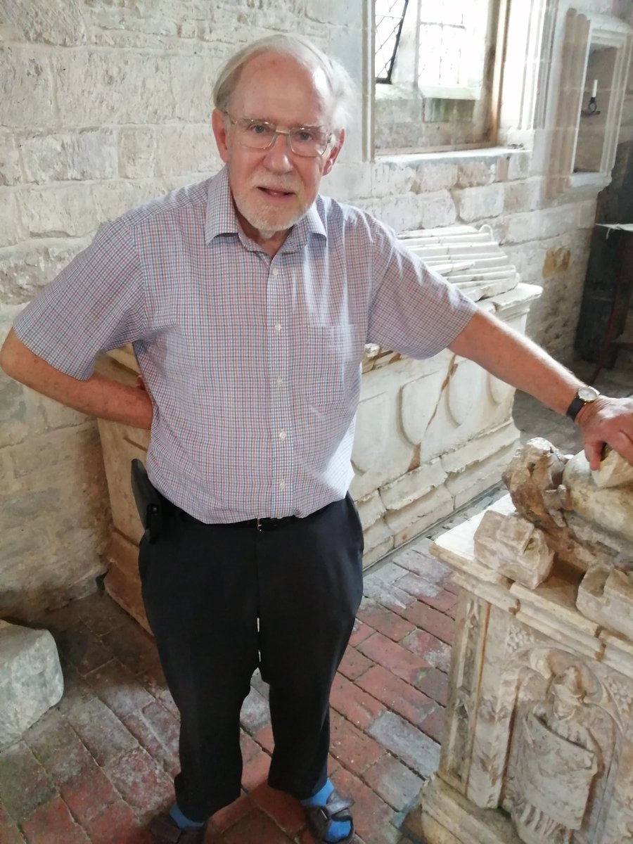 yorkeauthor's tweet photo. While checking out #WilloughbyintheWolds - the 1648 site of the #BattleofWilloughbyField - I met this man at the local church (St Mary's). His name is Tony and he was so welcoming and helpful. The #research is helping me pen the third #novel of #thehackerchronicles #FrancisHacker https://t.co/FXoAzYsEvy