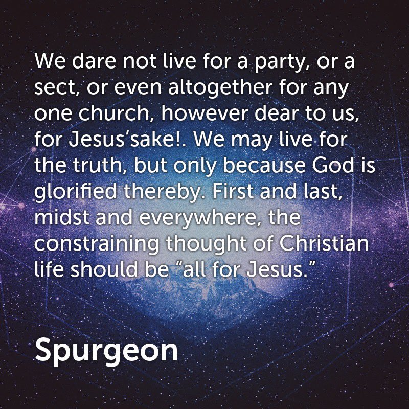 ReadingSpurgeon's tweet photo. All for Jesus.

#Spurgeon #s913 https://t.co/Qn7BMS0Fhg