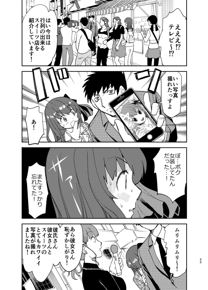 女装を強要された上司と部下のお話【2】5/5 