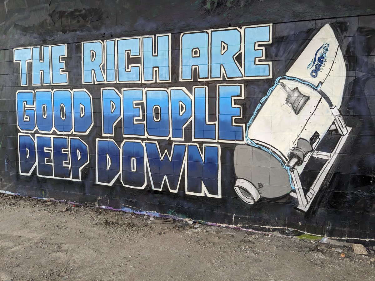 GraffitiRadical's tweet image. "The rich are good people deep down"
Seen in Seattle, Washington