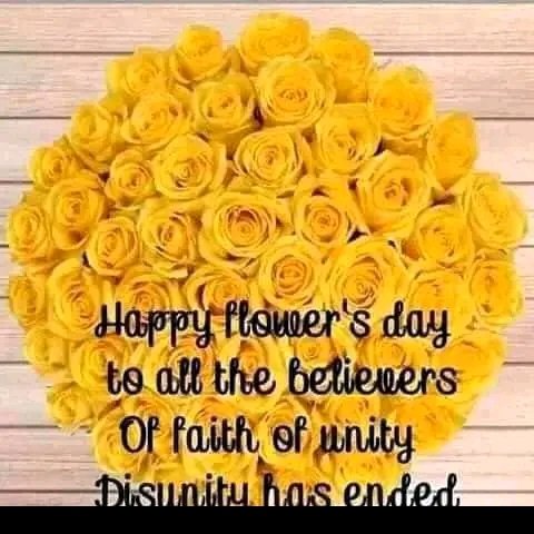 HAPPY CHILDREN'S DAY (FLOWERS DAY) TO ALL FAITH OF UNITY BELIEVERS. ITS A DAY DEDICATED TO THANK FOR THE CHILDREN GOD GIVES US BECAUSE THEY ARE LIKE FLOWERS IN OUR HOMES