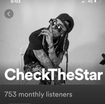 ScottLeon254367's tweet photo. Congratulations #checkthestar on making $7.53 on Spotify this month. You can finally afford soap and a shower . So proud #aaroncarter https://t.co/9vGwQQXvlg