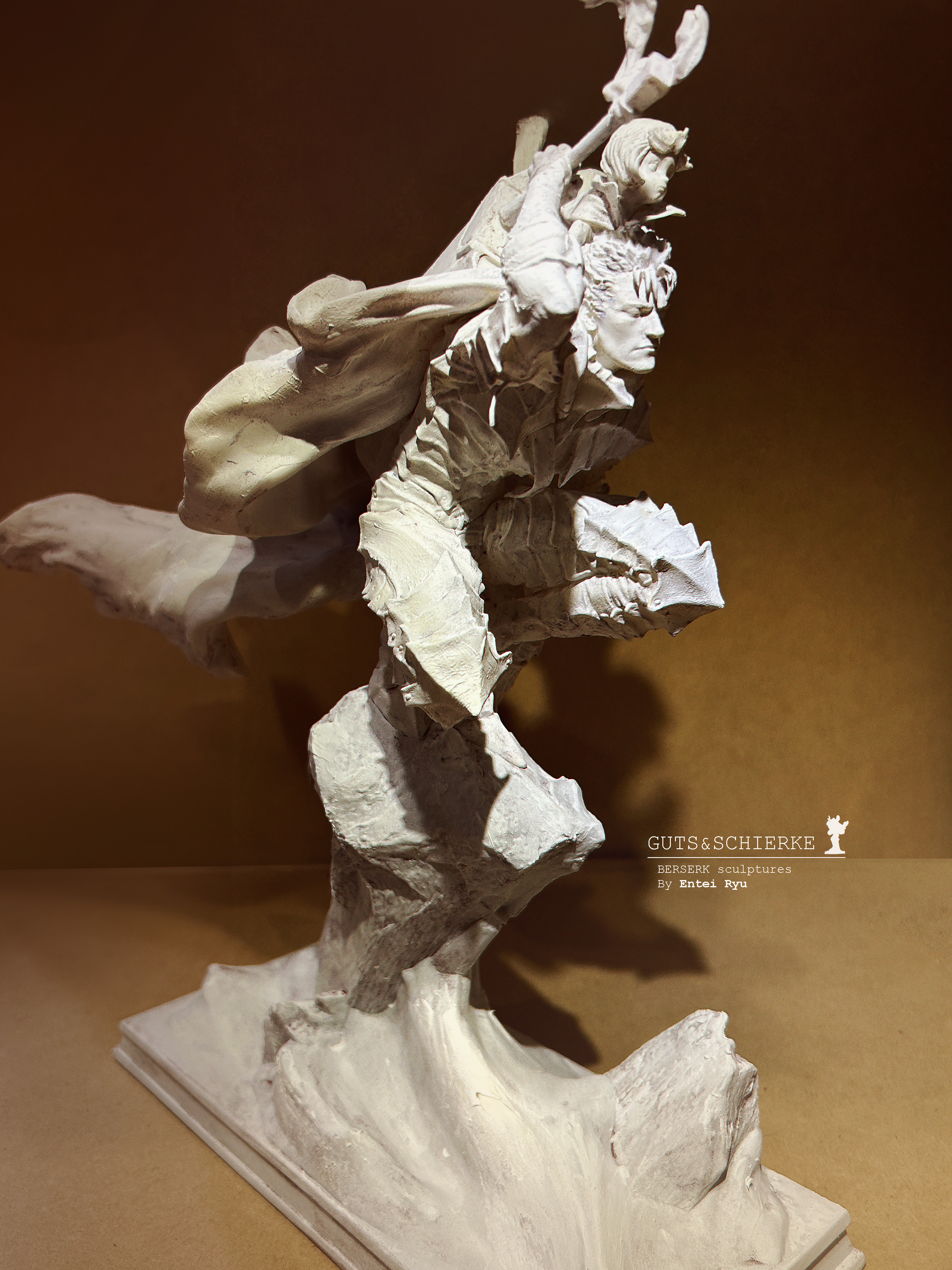 enteiryu guts ガッツ ベルセルク berserk ガレージキット Yahoo!オークション - 【完成品】ガレージキット ベルセルク