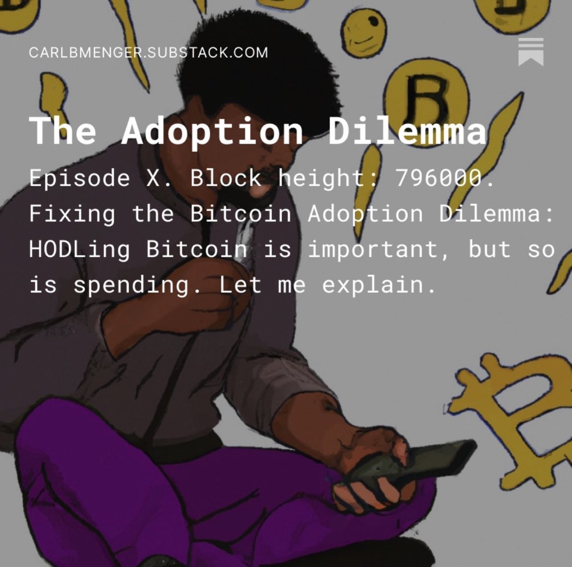 Bitsein1's tweet photo. Solving the #Bitcoin  adoption Dilemma with “Lightning Tip Cards”, tax free? 

Let me explain 👇⚡️: https://t.co/oPYguwf19U… https://t.co/LiGNAq8GAM