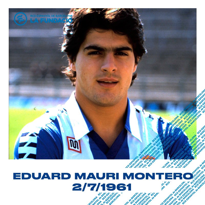 RCDEspanyol's tweet photo. 🥳 Avui és l'aniversari d'Edu Mauri! 

Membre d'una nissaga perica de tres generacions al Club que va jugar 97 partits i va fer 15 gols. També va ser cap dels serveis mèdics. 

Per molts anys, Edu! 🎂

#RCDE | #FundacióRCDE https://t.co/xesGF1uoNd