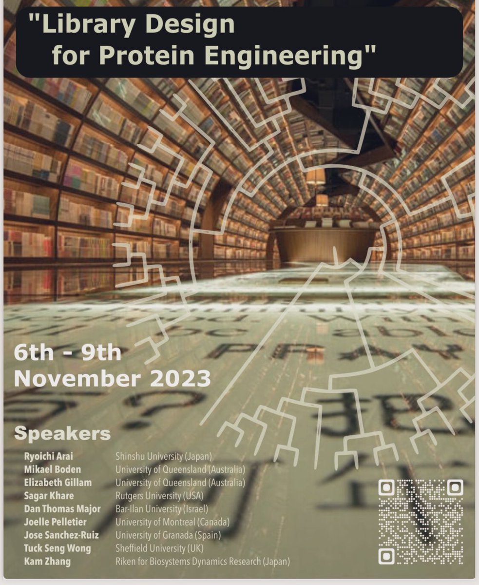 Mark your 🗓️ 
Spread the word 📢 🌎 🌍 

Don’t miss the excellent talks in beautiful #Okinawa🏝️ (free of charge)

Drop a🗳️if you are interested in attending remotely, chances are the #symposium will be held as a hybrid event.

#proteinengineering #directedevolution #librarydesign