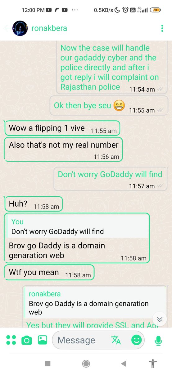 GiodGaming's tweet photo. @Uppolice @Cyberdost Still he blackmail me https://t.co/QO2DKpQy3y