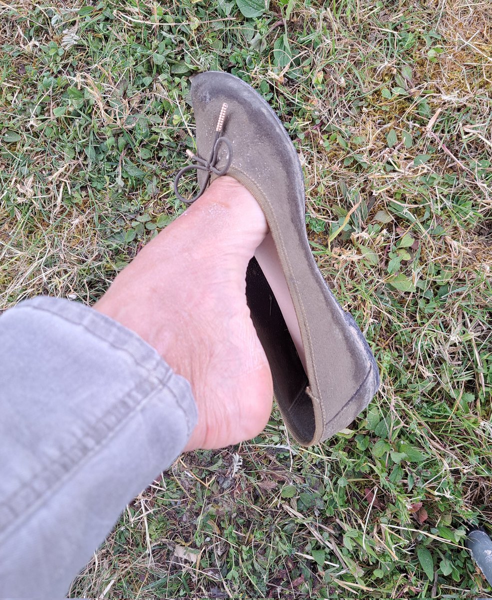 NicoleNikM's tweet photo. Super duftig 😃
Immer barfuß getragen, im Stall, aufm dem Turnier,......
#barfuß #Ballerinas #feetfinder #feet_lover #fußduft #duftig #loser #beta #Herrin #paypig #paypiggieswanted #geldsklave #findom #findomgoddess #Sonntag #Schuhe https://t.co/lg6rsuGXRd
