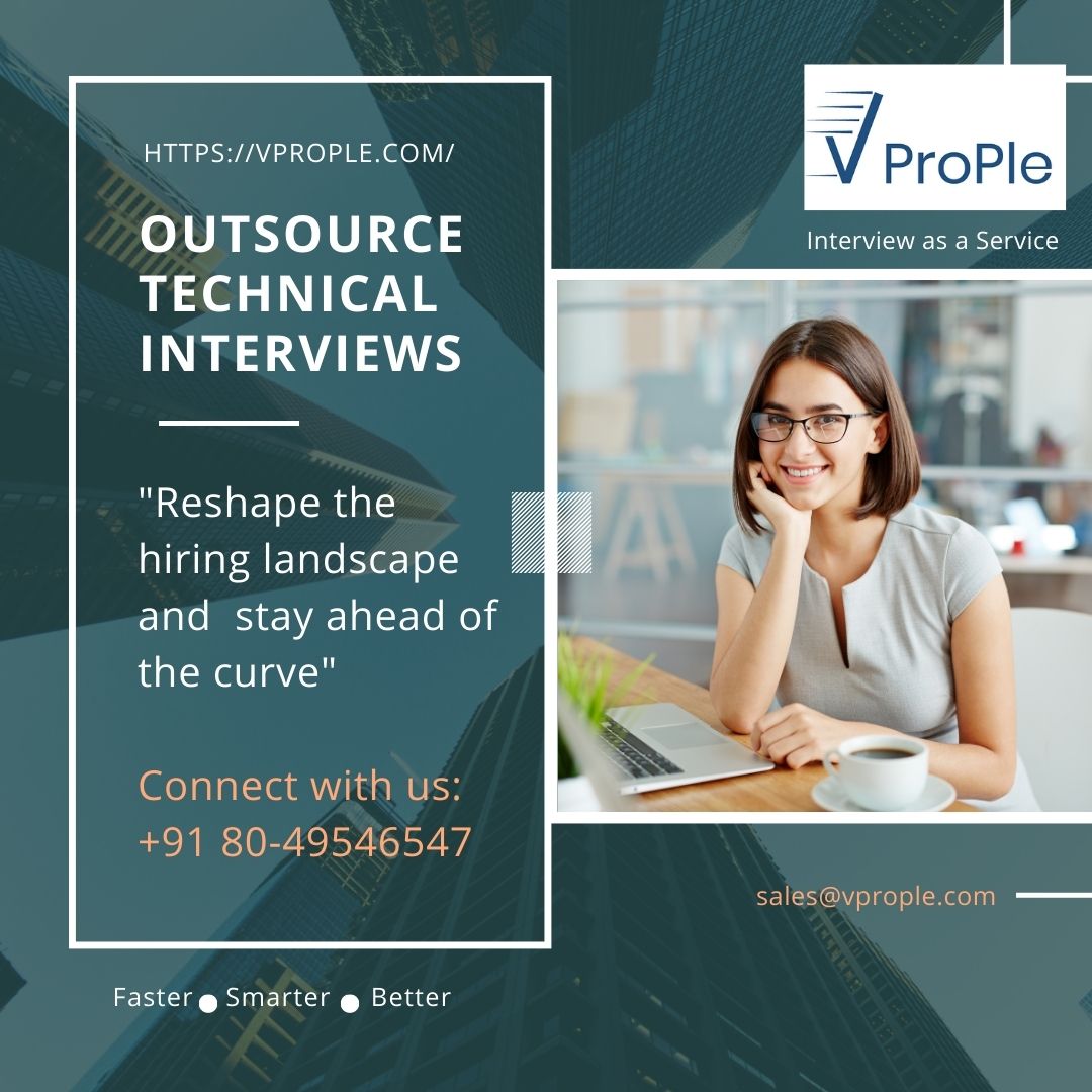 VProp1e's tweet image. Outsource technical interviews and reshape the hiring landscape to stay ahead of the curve&quot;
#technicalinterviewasaservice #interviewasaservice #interviewing #techtalenthunt
Connect with us: +91 80-49546547
sales@vprople.com