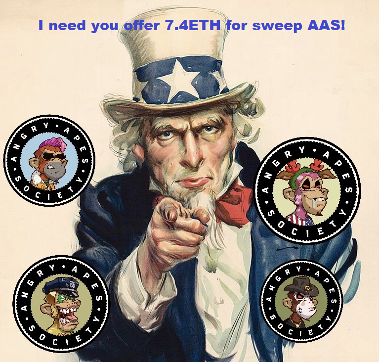 0xArk46's tweet photo. We are a strong community
#AngryApesSociety #AAS4th
@AngryApesNFT #NFTCommunity https://t.co/Gy6f4ezigG