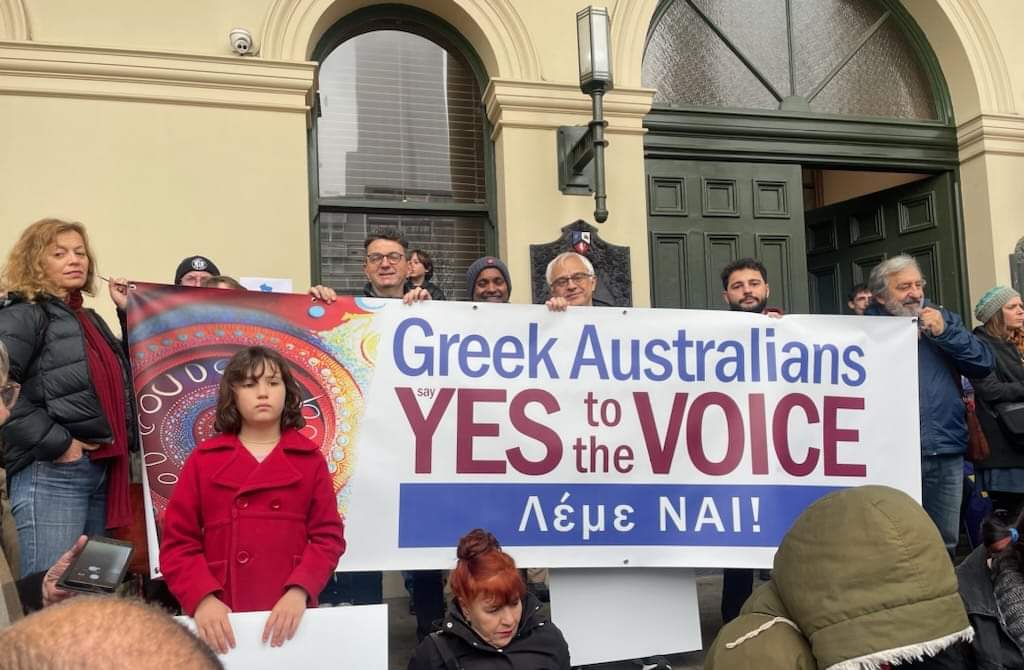 #NAIDOCWeek 2023 in #Melbourne, #Australia. #Yes, it's time for #IndigenousAustralian to acquire their own #Voice, through the #referendum,  later on in the year.  An advisory to #Parliament and #Government body, to propose #policy for their own issues. #GreekAustralians