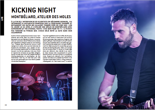 WFenec's tweet photo. #WFENECMAG / N°56 : #LIVEREPORT p.142 du Kicking Night à l’@AtelierdesMoles avec Supermunk / The Eternal Youth / @Not_Scientists
@kicking_records #AtelierDesMoles #NotScientists #Supermunk #TheEternalYouth #PunkRock #Punkwave #postPunk #popponk https://t.co/axDS2Eq1Dm