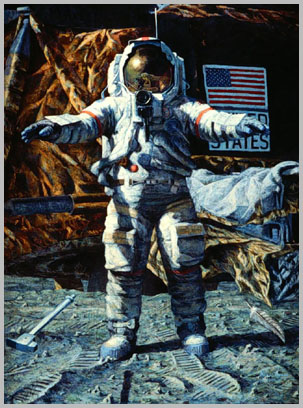 Pankschlaga's tweet photo. Ob mit der Falkenfeder versehenlich einige Mikroorganismen auf den Mond gebracht wurden, werden erst Generationen nach uns wissen.  #Apollo15 https://t.co/uG9FEVUQzM