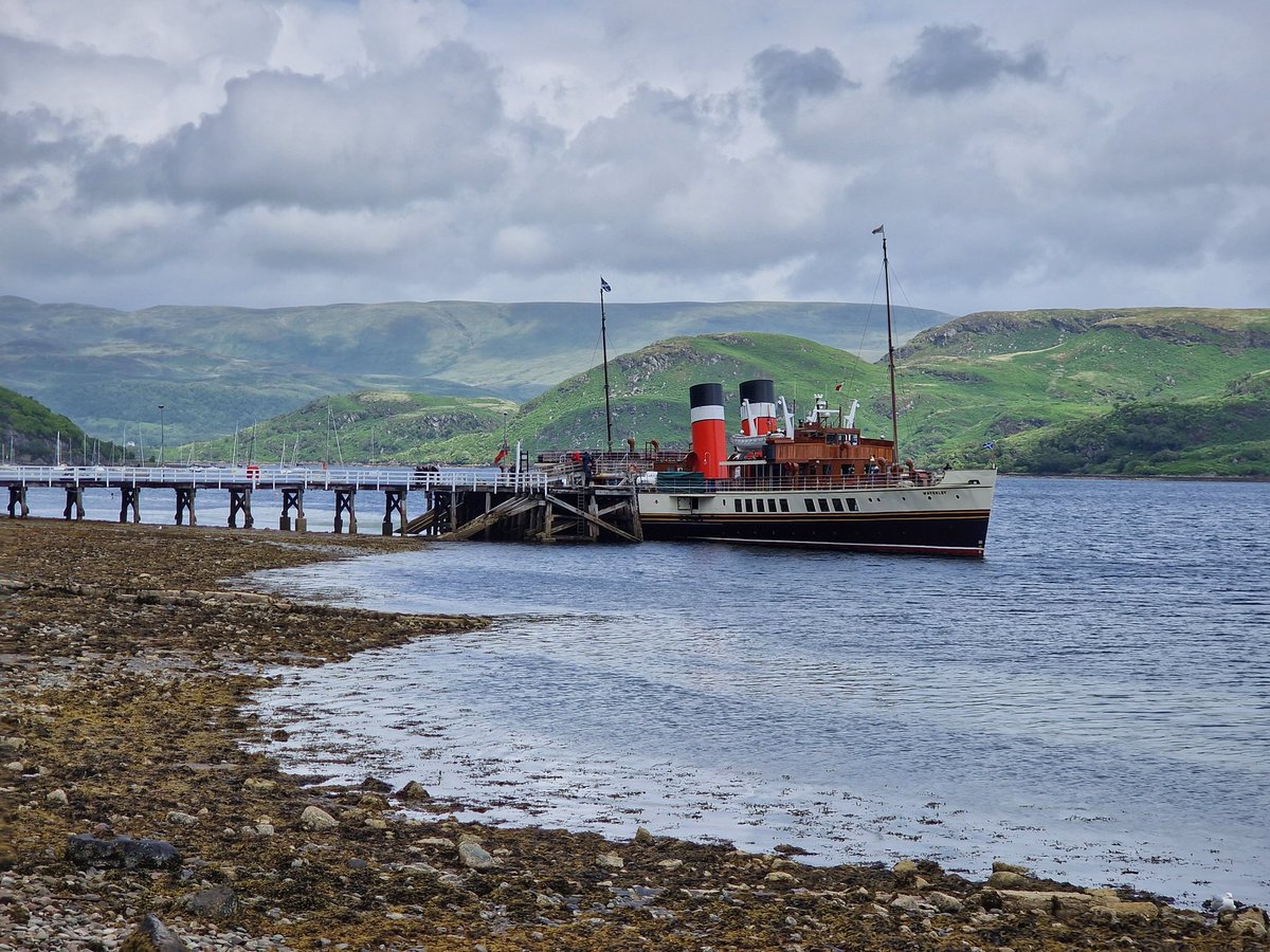 Wow, isn't The Waverley a grand sight docked at the Tighnabruaich. <a href="/wildaboutargyll/">Wild About Argyll | Scotland’s Adventure Coast</a> 😍

<a href="/PS_Waverley/">Paddle Steamer Waverley</a> <a href="/PSPS_UK/">PSPS</a> <a href="/ArgyllandIsles/">Argyll and the Isles</a>

#explorescotland
