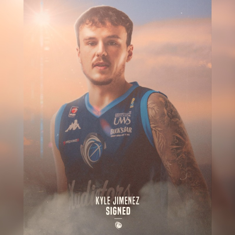 Cal_Gladiators's tweet photo. First re-signing in the books. 📚

Kyle Jimenez has signed a two-year extension. ✍
