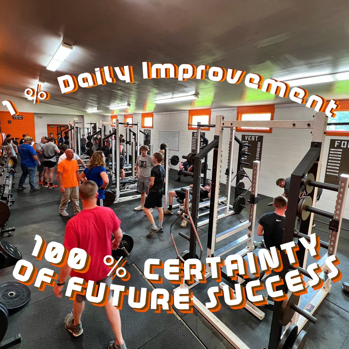 1 % better is the goal everyday!! Let’s go!
#BulldogFootball #EastPalestine #BulldogTradition #Bulldogs #Epstrong #onepercent #gothedistance #weighttraining #highschoolfootball