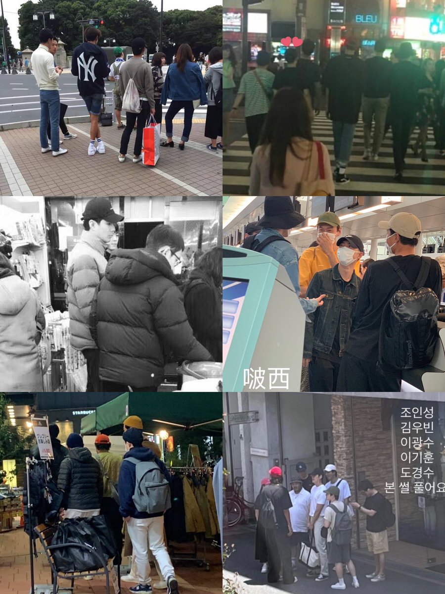 Hyung squad and their annual trip to japan over the years

From right to left:
2015 - 2016 - 2017 - 2019 - 2023 - 2023