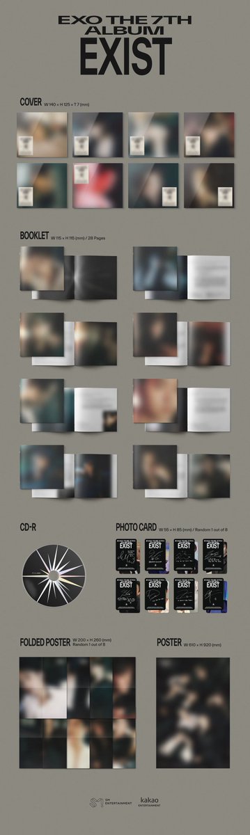 BbearKshop's tweet photo. [ #BbPreorder ] OPEN PO EXO - The 7th Album EXIST Ktown4u

♡ Photobook + poster: 265k // DP 120k
♡ Digipack : 135k // DP 80k
♡ SMini: 130k // DP 80k

✅pb est 500 grm 
✅emstax, pilih versi
✅POB web (jika ada)
✅go line 
📍solo, jateng https://t.co/miDvKTMYqj
