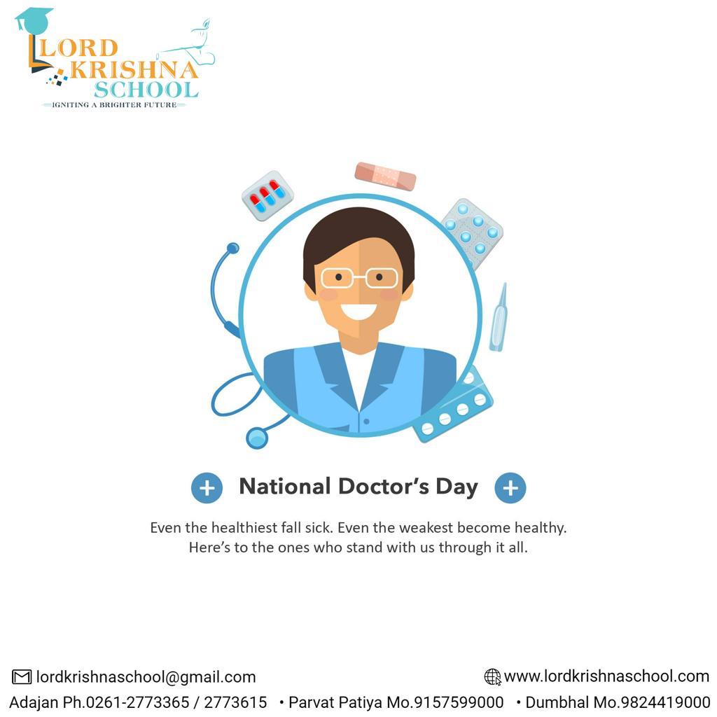 LKS_SRT's tweet photo. Happy Doctor's Day to all the doctors who work tirelessly to save lives and make the world a healthier place . https://t.co/Bx9SaUBTrG
