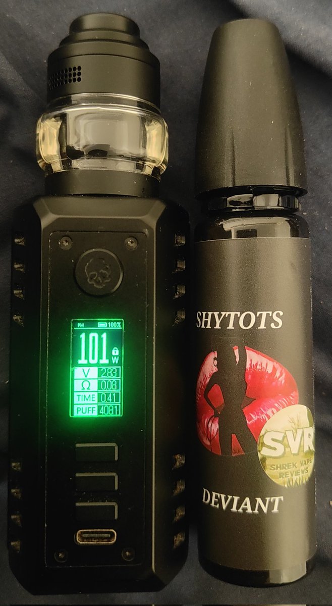 VapeShrek's tweet photo. Release on 7th July, Deviant a collaboration between myself and Shytots, Flatcap vaper has the exclusive first review of it https://t.co/2rBcUyoxiz