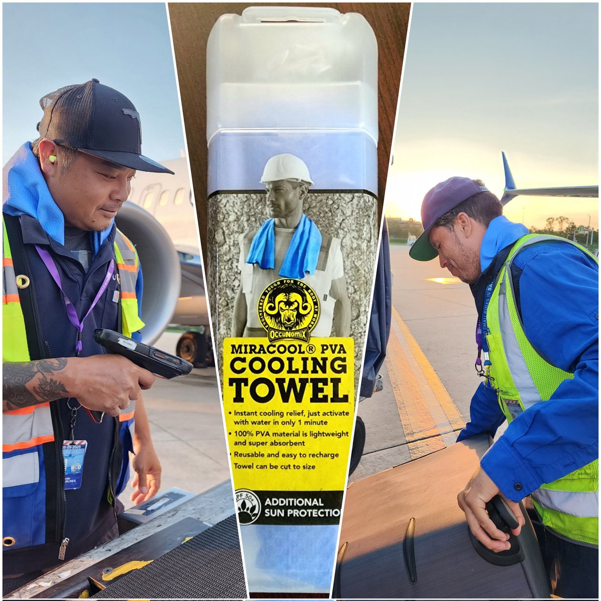 #MCOFinest  receiving this year's PPE's on behalf of <a href="/united/">United Airlines</a>. Personally, for me, one of the best ways to battle Florida's summer days.  <a href="/AOSafetyUAL/">AO Safety UAL</a> <a href="/SteveTanzella/">Steve Tanzella</a> <a href="/Medina007Rick/">Rick Medina</a> <a href="/jeremyf73186955/">jeremy fletcher</a> #SafetyFirst #Florida #summer