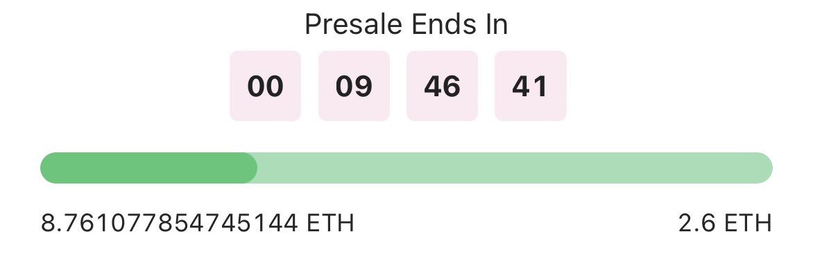 U KNOW 10HRS LEFT?!

Y U NO APE YET???!!!

pinksale.finance/launchpad/0xf2…

#YUNO #Pinksale #Presale #Eth #Erc20 #Binance
