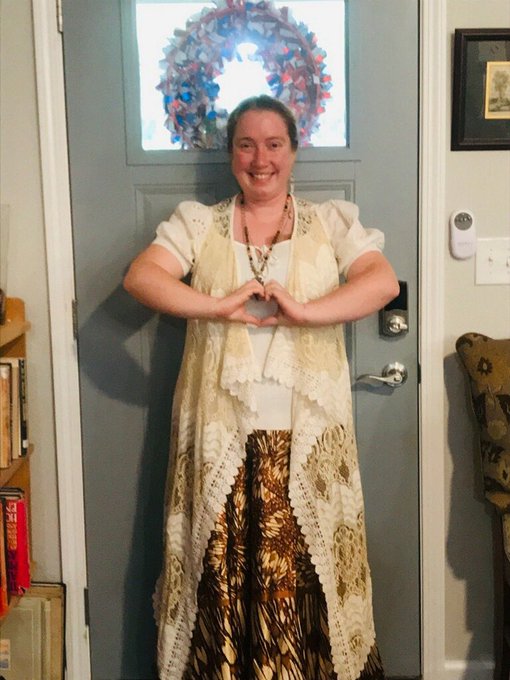 I got Church today! I&rsquo;m wearing this outfit. Do you like it? https://t.co/5kTpNhu2hq