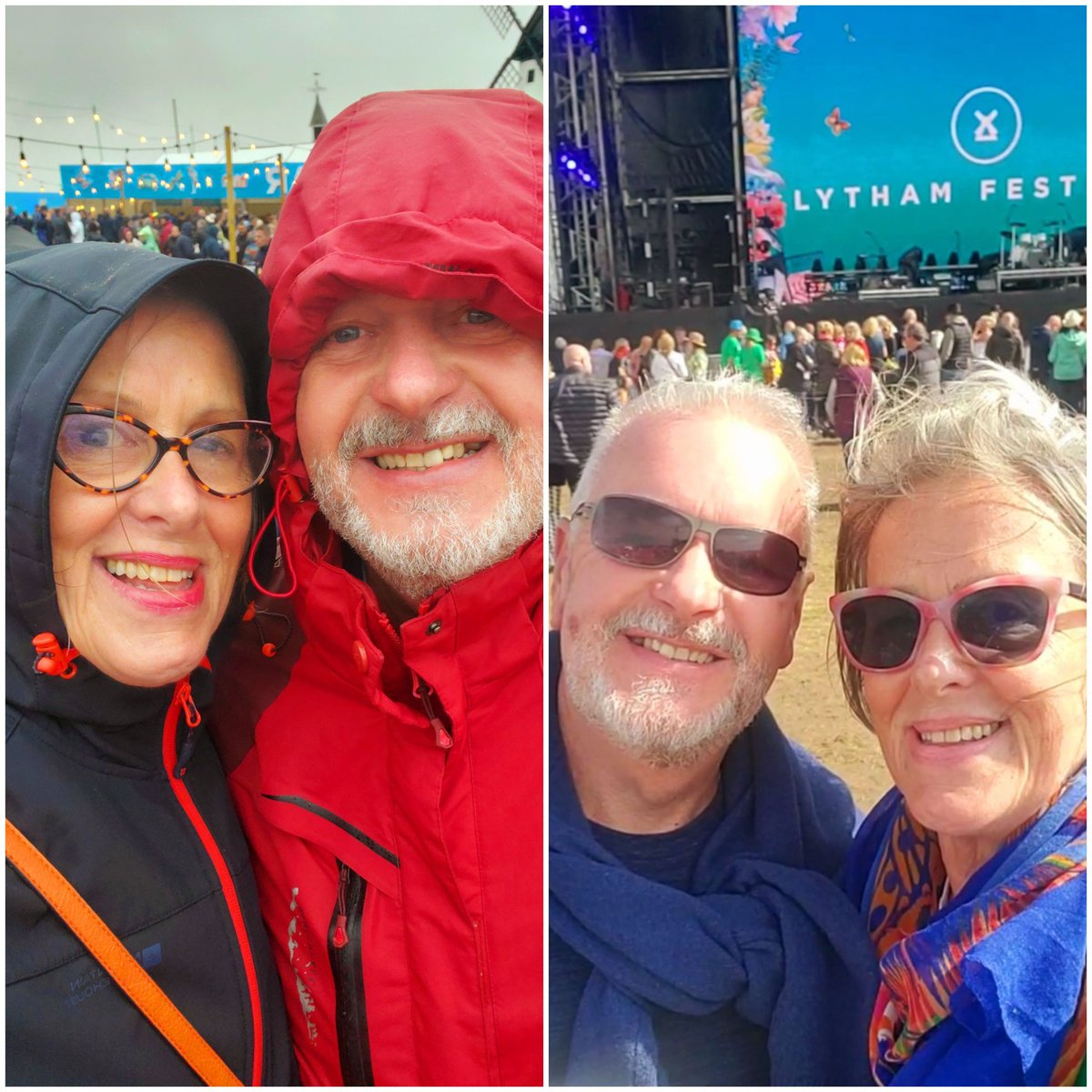 What a difference a day makes...! Fabulous 2 days of fun <a href="/LythamFestival/">Lytham Festival</a> with the hubster!💃🥂☔🎶 #recoveryday