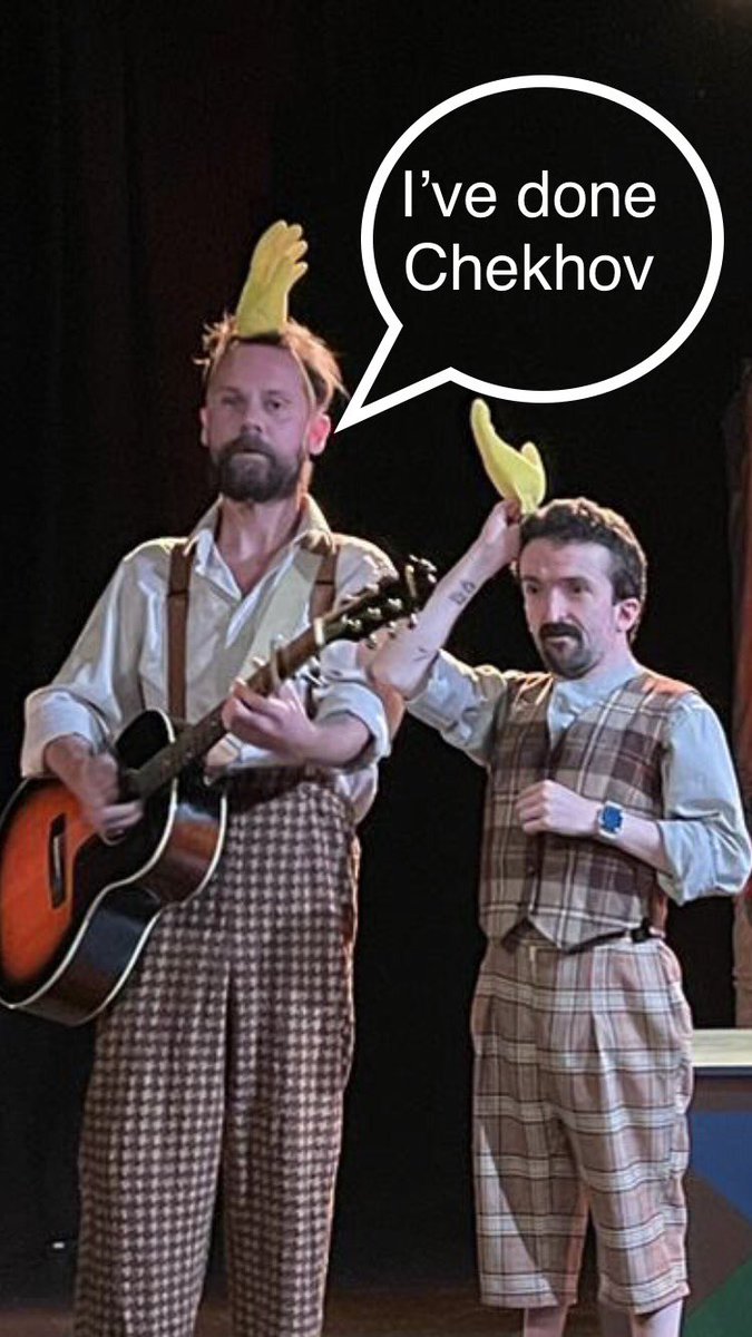 First theatre tour since plaguey mcplague. Going very well*

*I am hungover as balls in Llandudno

#TouringTheatre #AccesibleTheatre