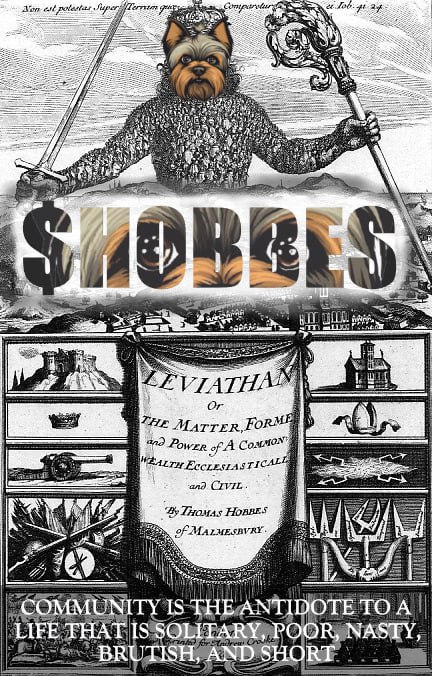 Hobbes_ETH's tweet photo. Hobbes' book Leviathan portrays the commonwealth as a gigantic human form built out of the bodies of its citizens.. Every investor is like a link in the $hobbes armor. Together we #hobl for financial freedom! https://t.co/nCHpgui8C2