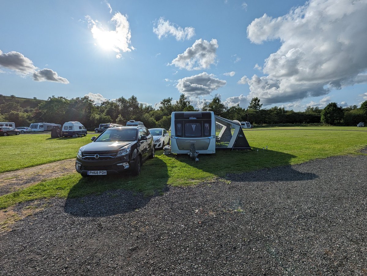 A nice weekend on a @CampAndCaravan THS