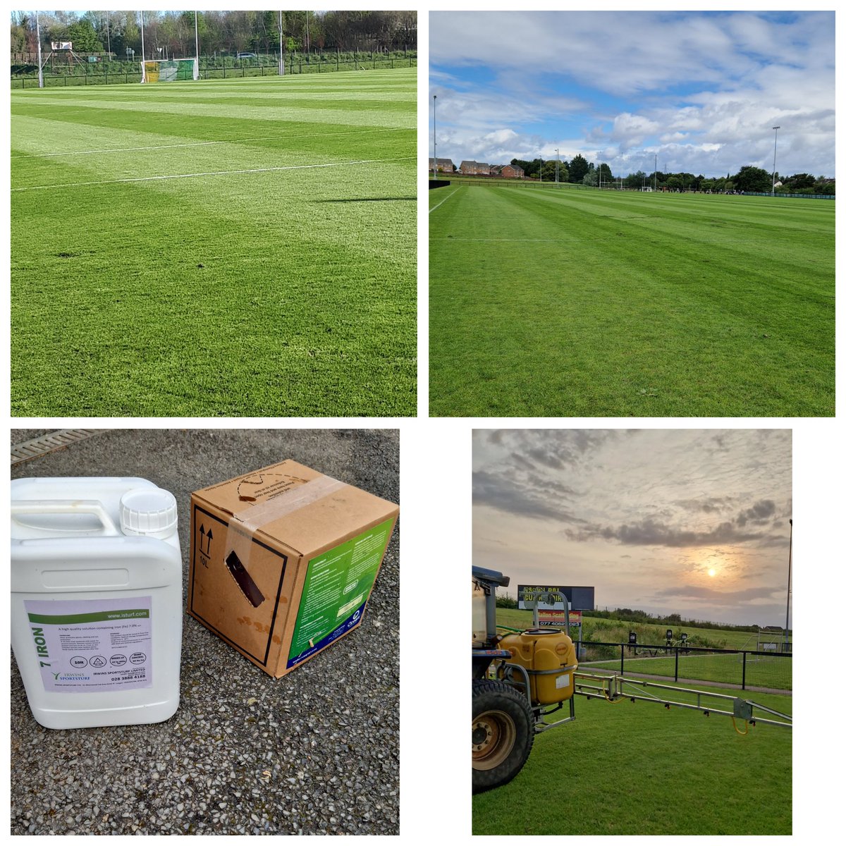 Chris Moran (@cripo11) on Twitter photo Pitches <a href="/stpaulslurgan/">CLG Naomh Pól, An Lorgain</a> both sprayed with products to inhance colour and overall turf quality.🚜 <a href="/isturf_kyle/">Kyle Irwin</a> <a href="/OceanKnowledge2/">Ocean Knowledge</a> Pitches <a href="/stpaulslurgan/">CLG Naomh Pól, An Lorgain</a> both sprayed with products to inhance colour and overall turf quality.🚜 <a href="/isturf_kyle/">Kyle Irwin</a> <a href="/OceanKnowledge2/">Ocean Knowledge</a>