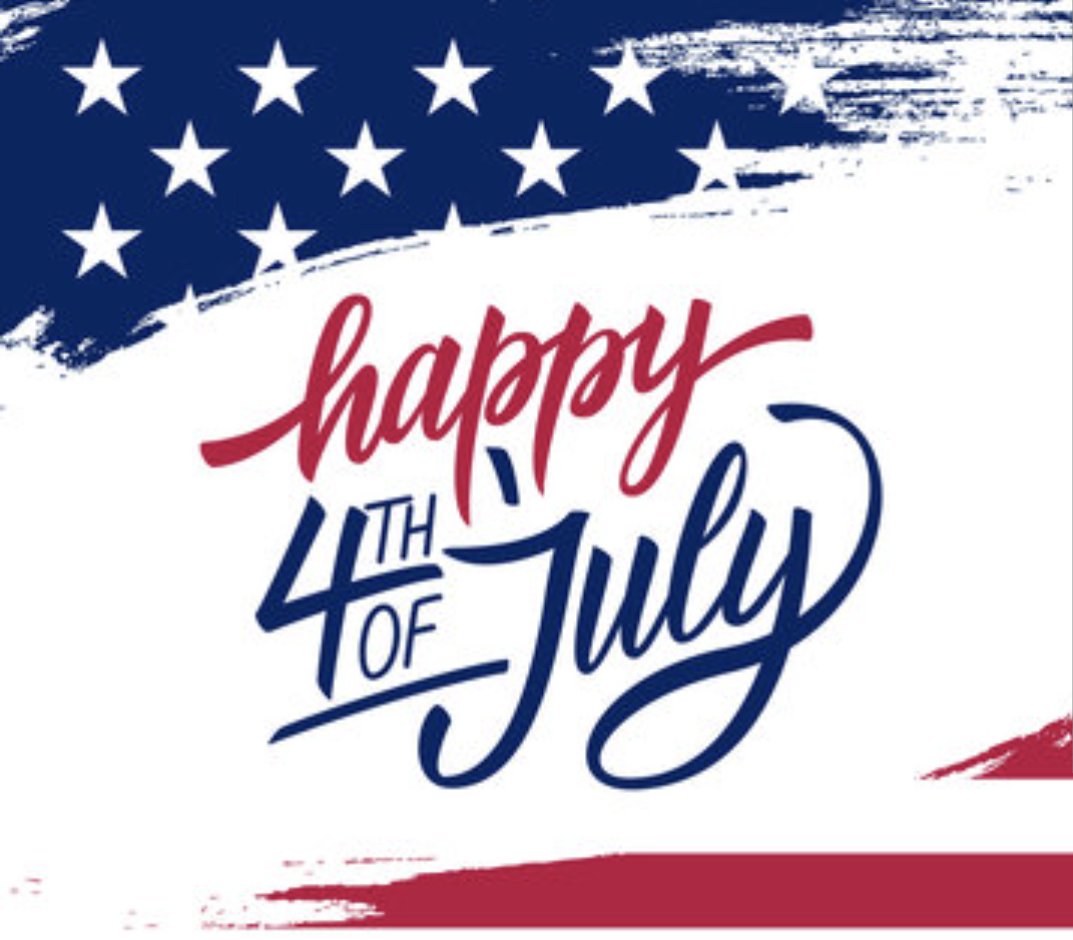 We will be Closed Monday and Tuesday July 3rd and 4th. Be safe and Enjoy.