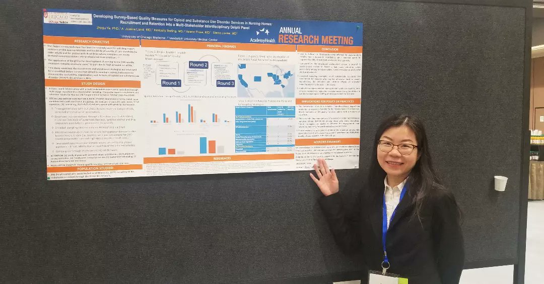 QiuqiuMYe's tweet photo. Incredibly proud to present our work at Academyhealth about stroke and opioid use disorder  #ARM23 

1. Quality measure development by Delphi 
2. Survey domains learned through Delphi
3. Regulatory incentives for acute stroke care coordination: A legal epidemiology approach https://t.co/JekdGagszF
