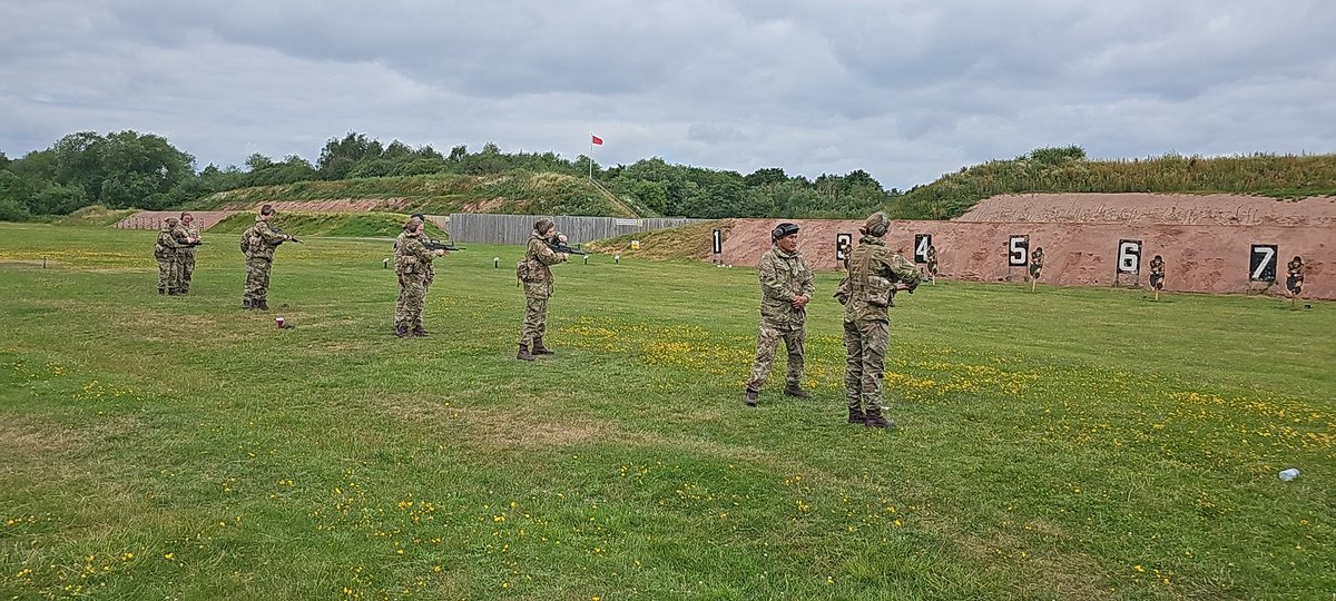 Day 1 of summer camp with 160 Bde CTT. An excellent start to the week with a day on the ranges. <a href="/Gatewaysschool/">Gateways School</a> <a href="/HorsforthSchool/">HorsforthSchool</a>
