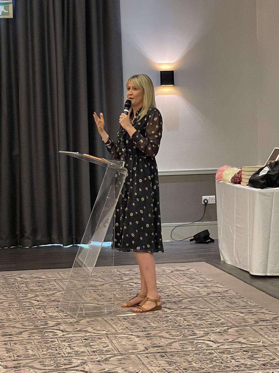 NetballSW's tweet image. Karen Jones from Netball South West and @Claire7Carter making the welcome speeches.